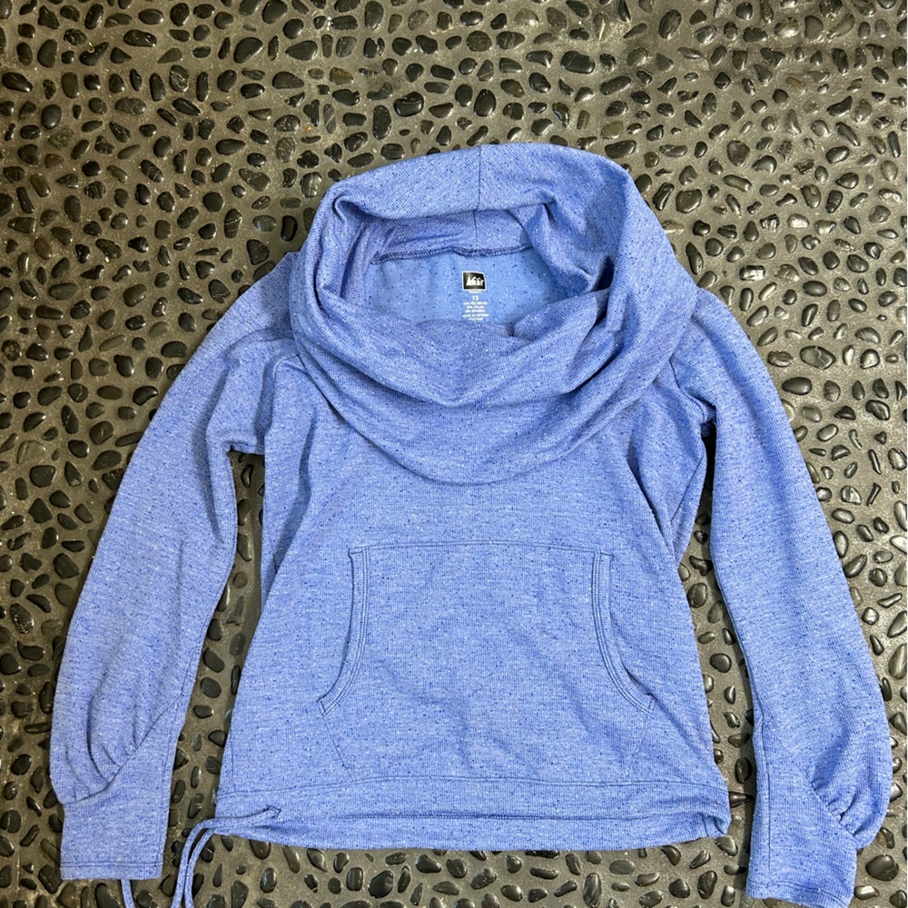 REI cowl neck sweater
